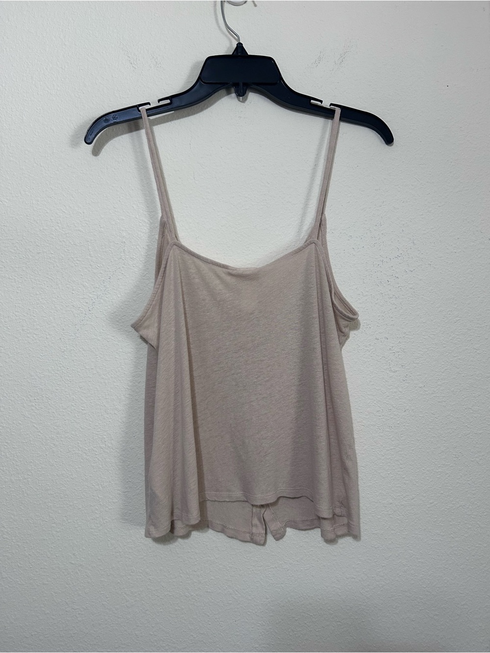 H&M L.O.G.G. Women’s Linen Blend Button-Front Cami Tank Top - Picture 5 of 7
